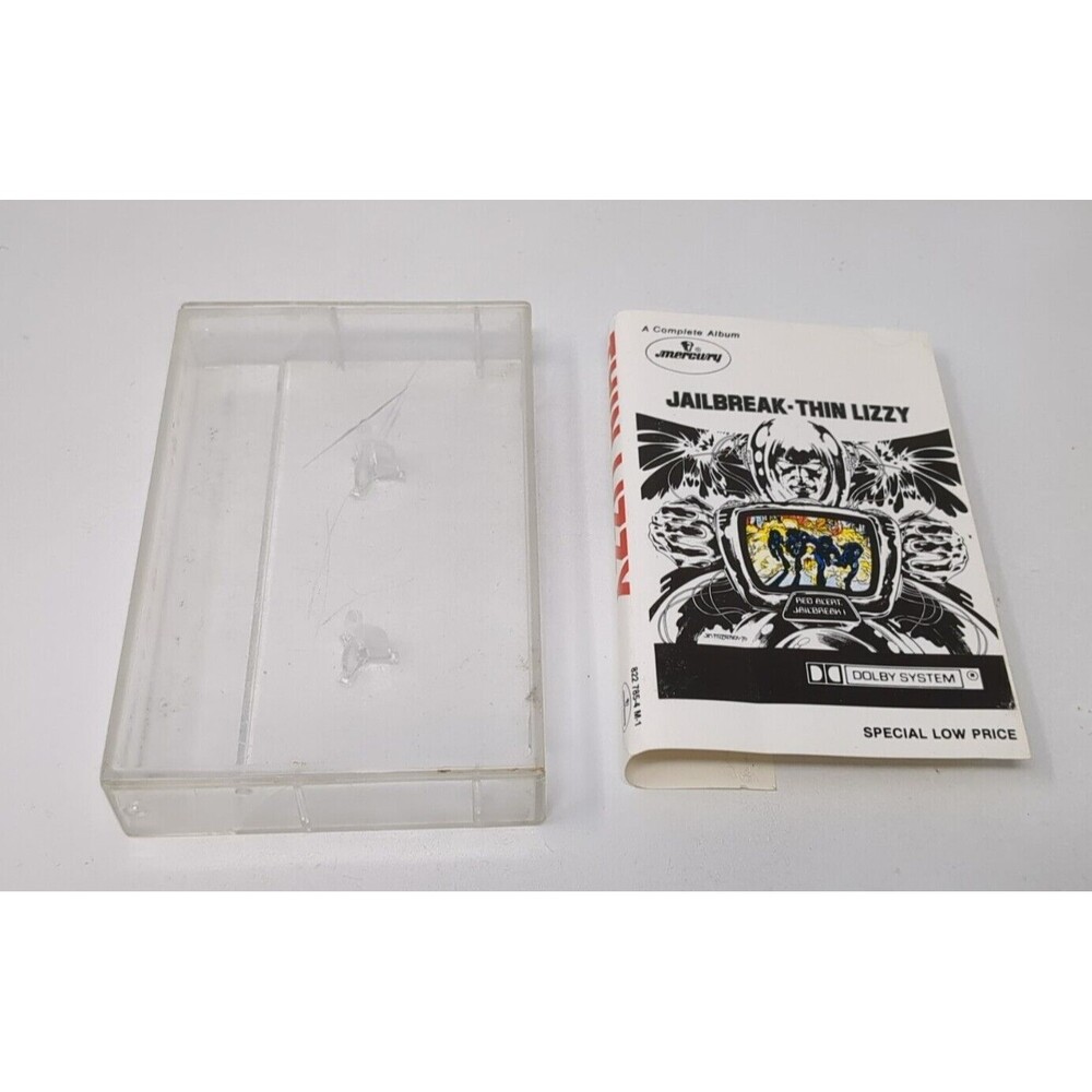 J CARD ONLY JAILBREAK THIN LIZZY 1976 Boys are Back in Town NO CASSETTE‎ TAPE